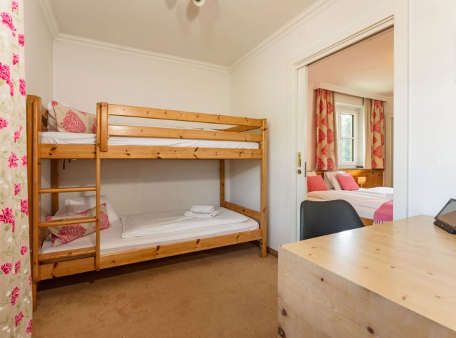 Stockbett im Familienzimmer